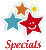 Niki's Party Place - Specials